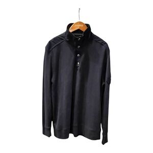 Banana Republic Snap Collar Pullover Thermal Texture,‎ Size L